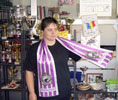 esarfa SUPORTER - simpla fata-